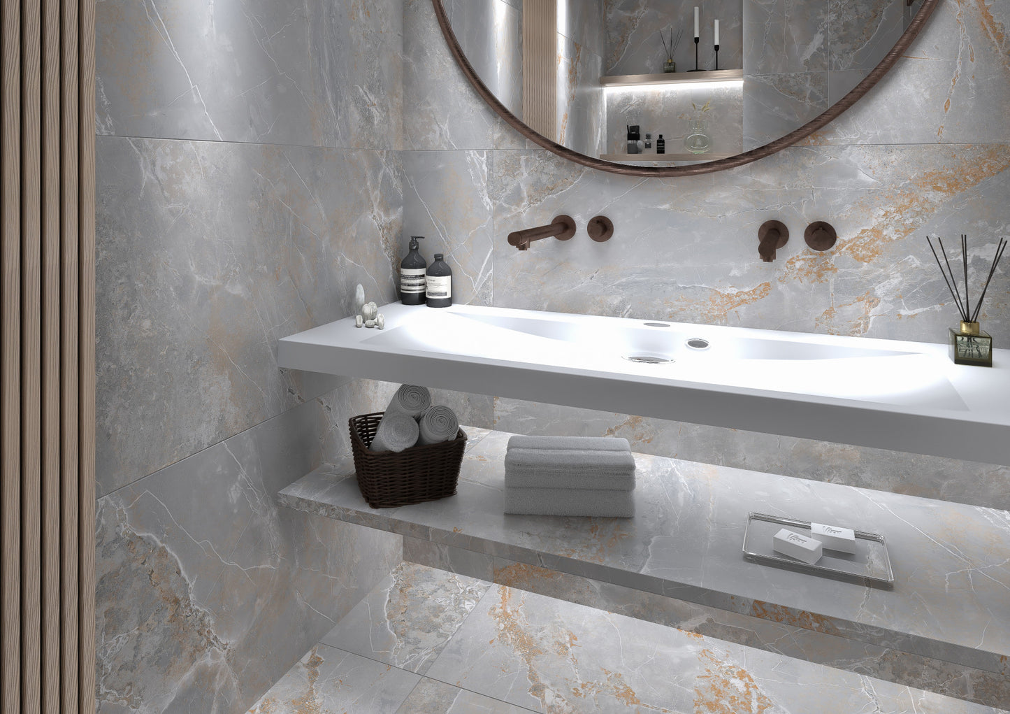 La Cueva Dutch Stone tegel 60x120cm - Genesis Grey