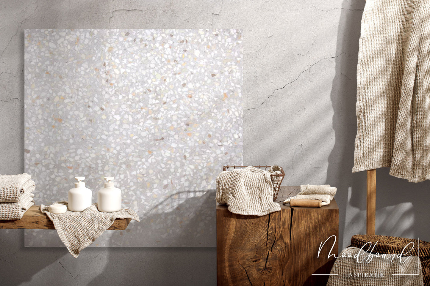 Sphinx TERRAZZO Grijs mat 90x90 TH30101