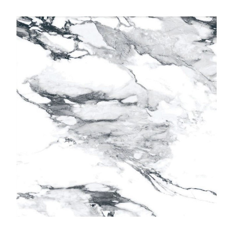 GEO TILES CRASH Vloertegel Blanco Glans 60x60 cm