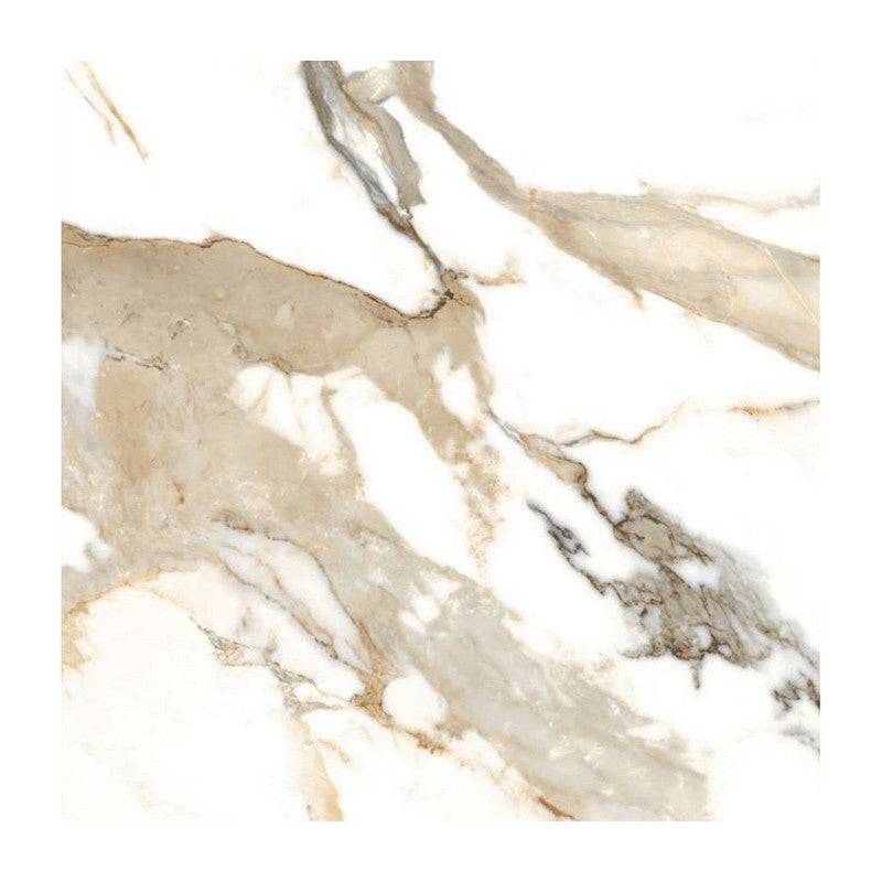 GEO TILES CRASH Vloertegel Beige Glans 60x60 cm (doosinhoud 1.44 m2)
