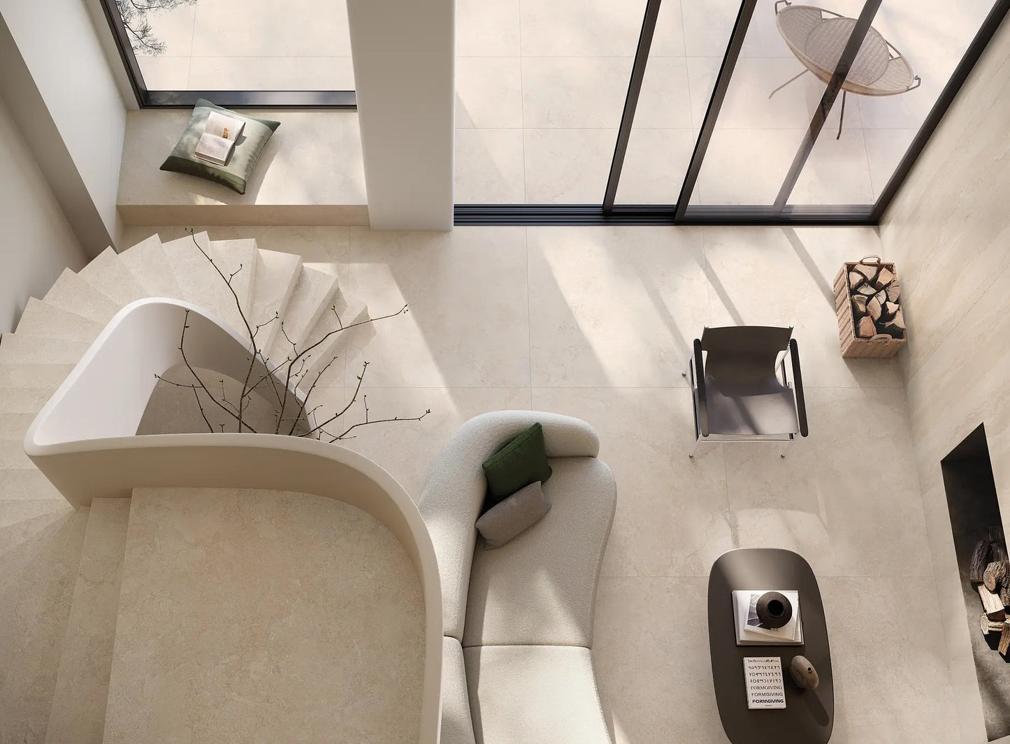 Flaviker Double Plain Beige 0014837 80×80