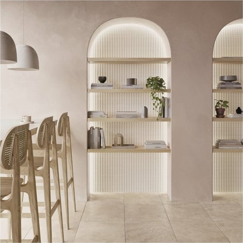 3D Bars Bevel Quartz Gloss 12,5x25