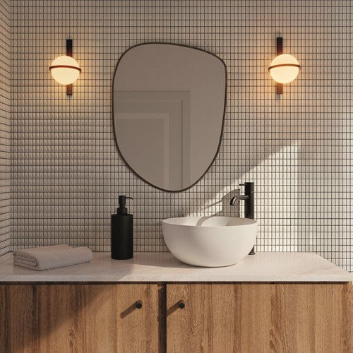 3D Bars Bevel Quartz Matt 12,5x25