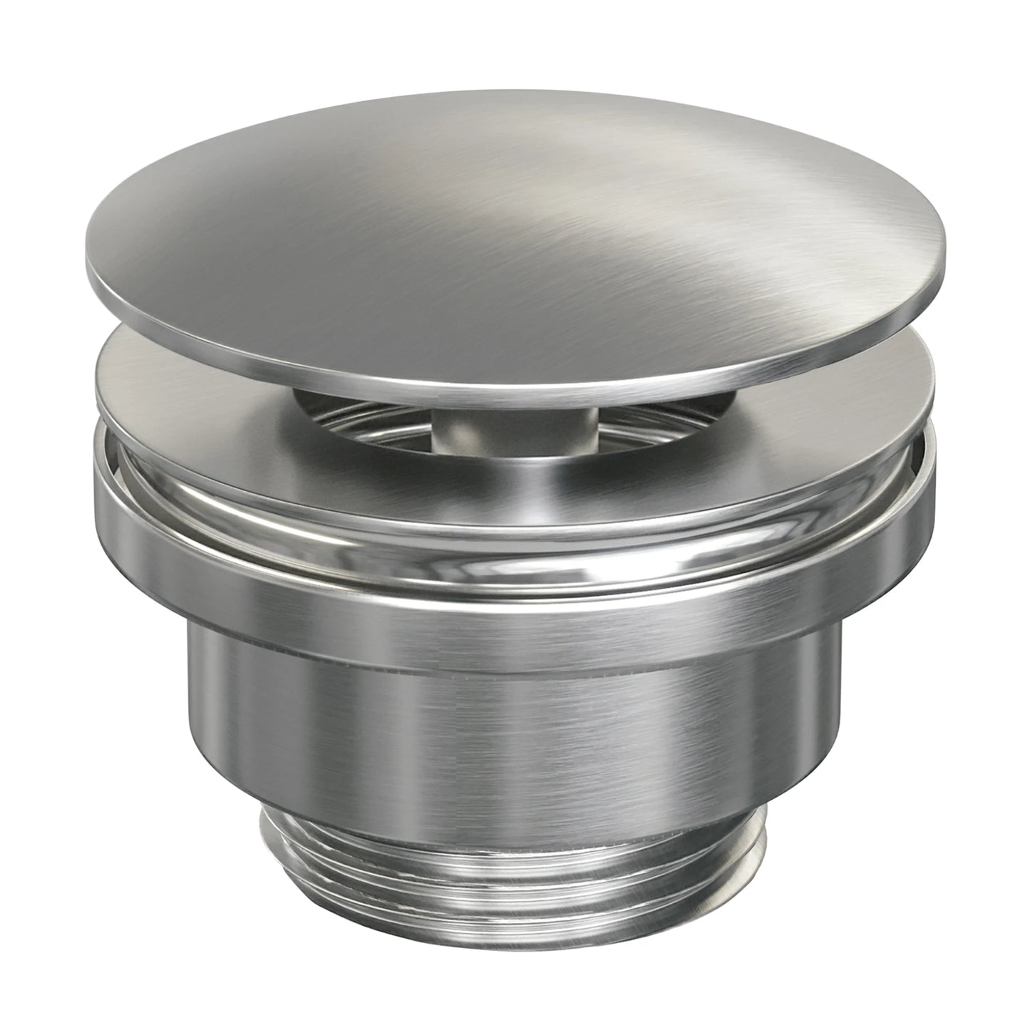 BRAUER Afvoerplug altijd open waste RVS geborsteld PVD