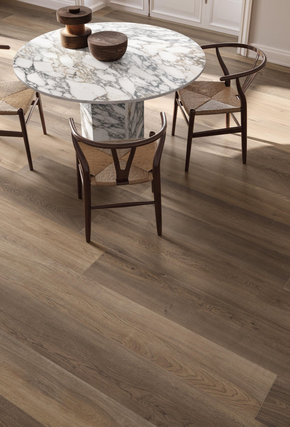 Flaviker Four Seasons 10x60 cm Bruin mat Chocolate 0011812