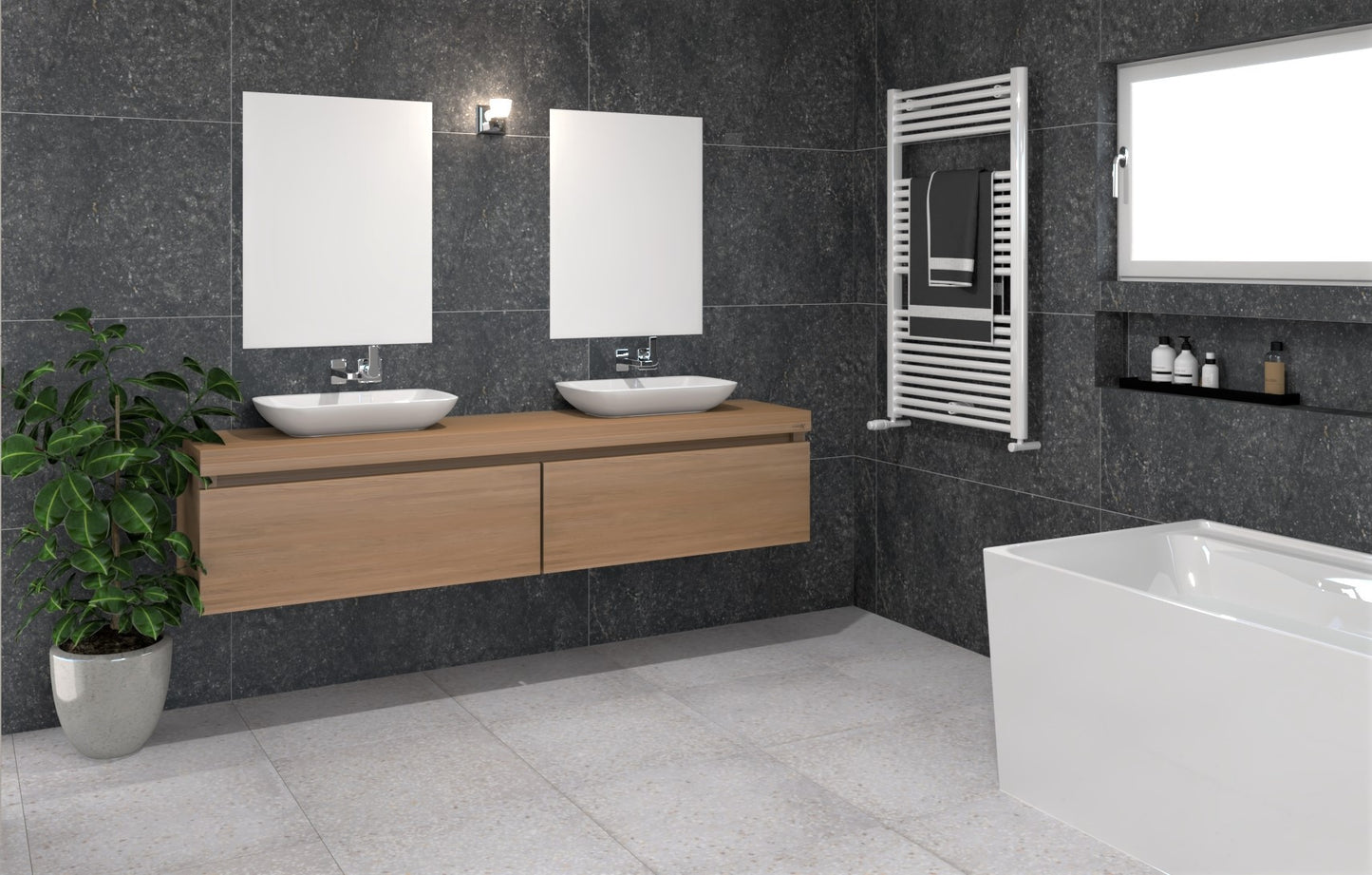Sphinx TERRAZZO Grijs mat 90x90 TH30101