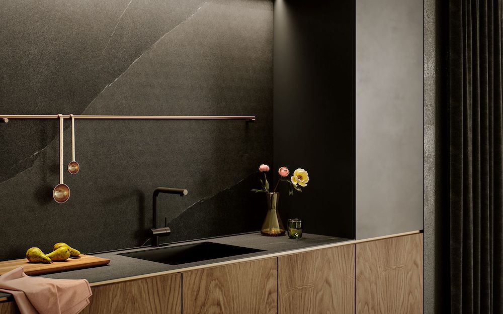 Gigacer Across Magmat mat zwart 60x120