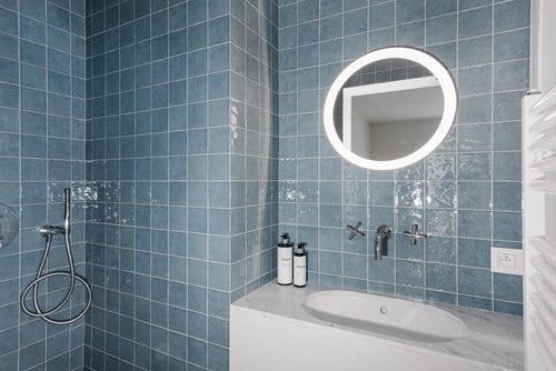 Revoir Paris Atelier Turquoise Glans 10x10 cm