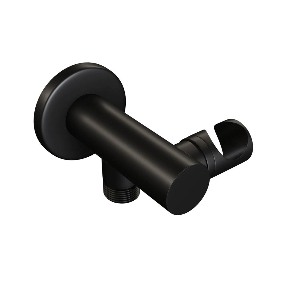 Brauer Black Edition complete inbouw regendouche met staafhanddouche, gebogen wandarm en hoofddouche 20cm set 3 zwart mat
