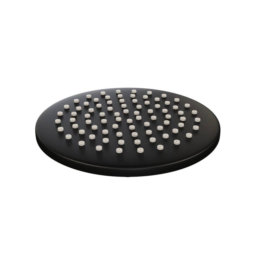Brauer Black Edition complete inbouw regendouche met staafhanddouche, gebogen wandarm en hoofddouche 20cm set 3 zwart mat