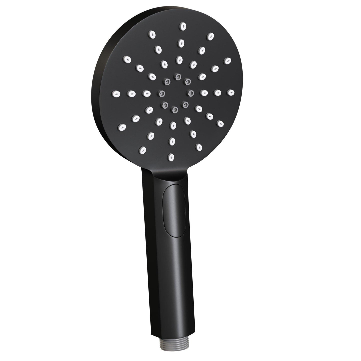 Brauer Black Edition opbouw regendoucheset met 3 standen handdouche en hoofddouche 20cm zwart mat