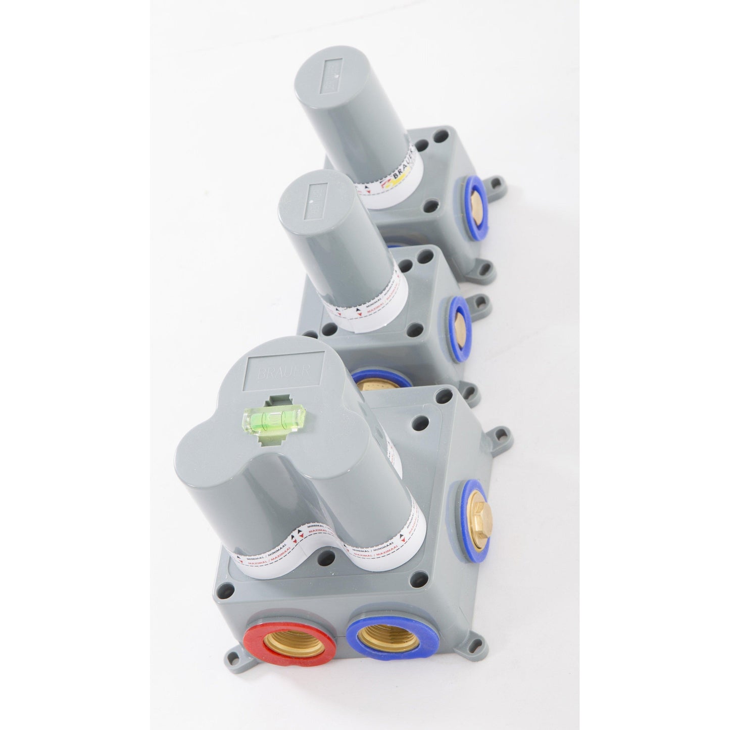 Brauer Chrome Edition complete inbouw regendouche met staafhanddouche, rechte wandarm en hoofddouche 20cm set 1 chroom