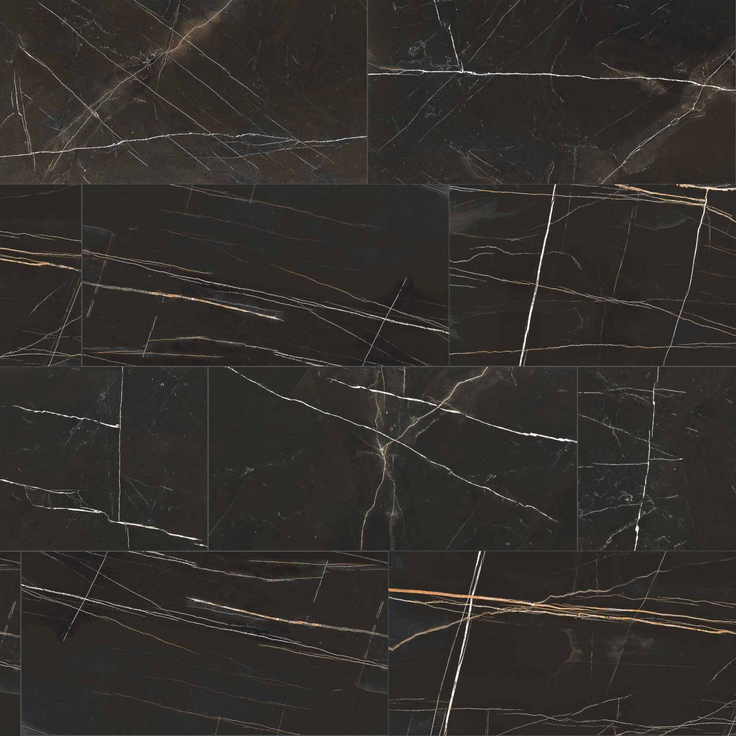 Vloertegel Marmerlook VL.600X1200 CL.SAH.NOIR R CUE 1E