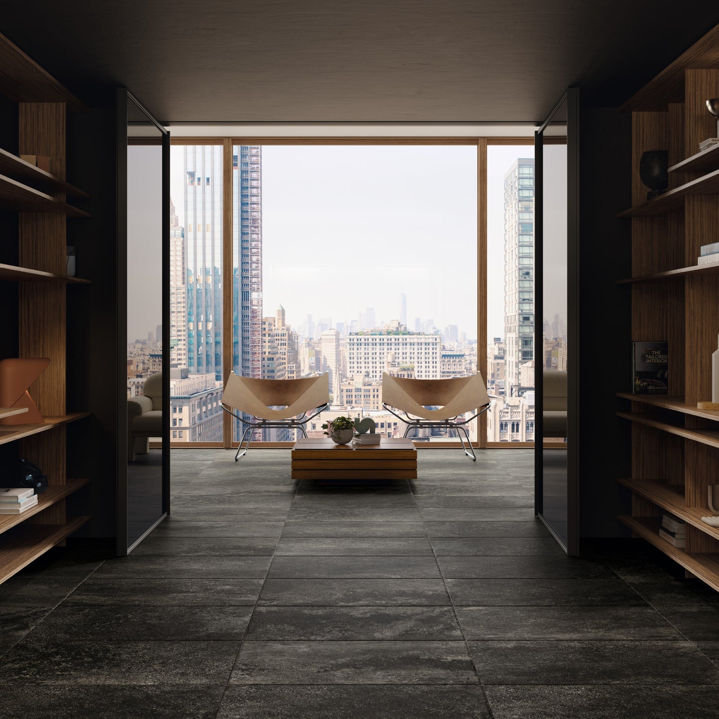 Gazzini Lava Stone Taupe 90X90