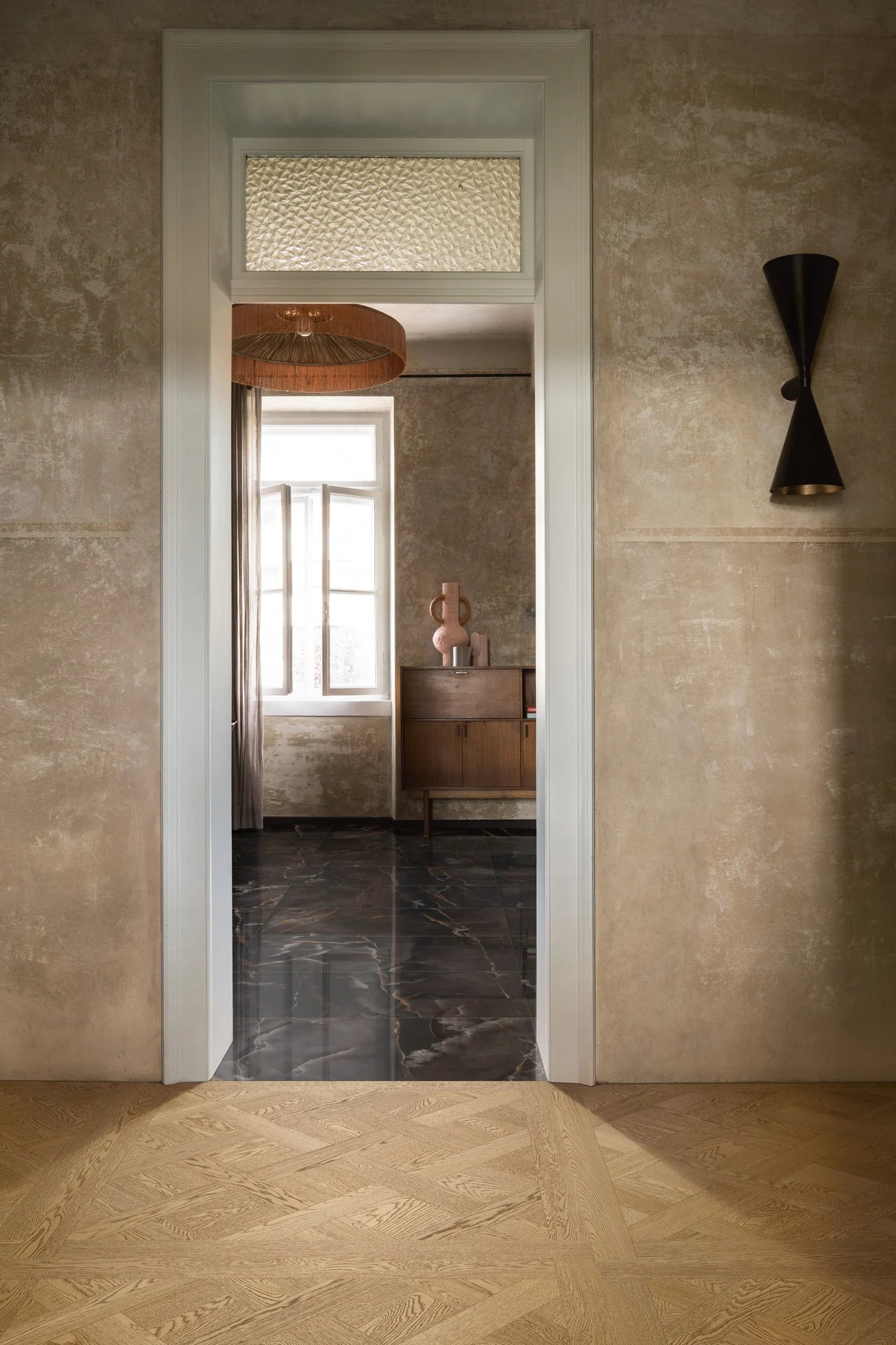 Marazzi Intrecci tegel 120x120cm - Versailles Nocciola