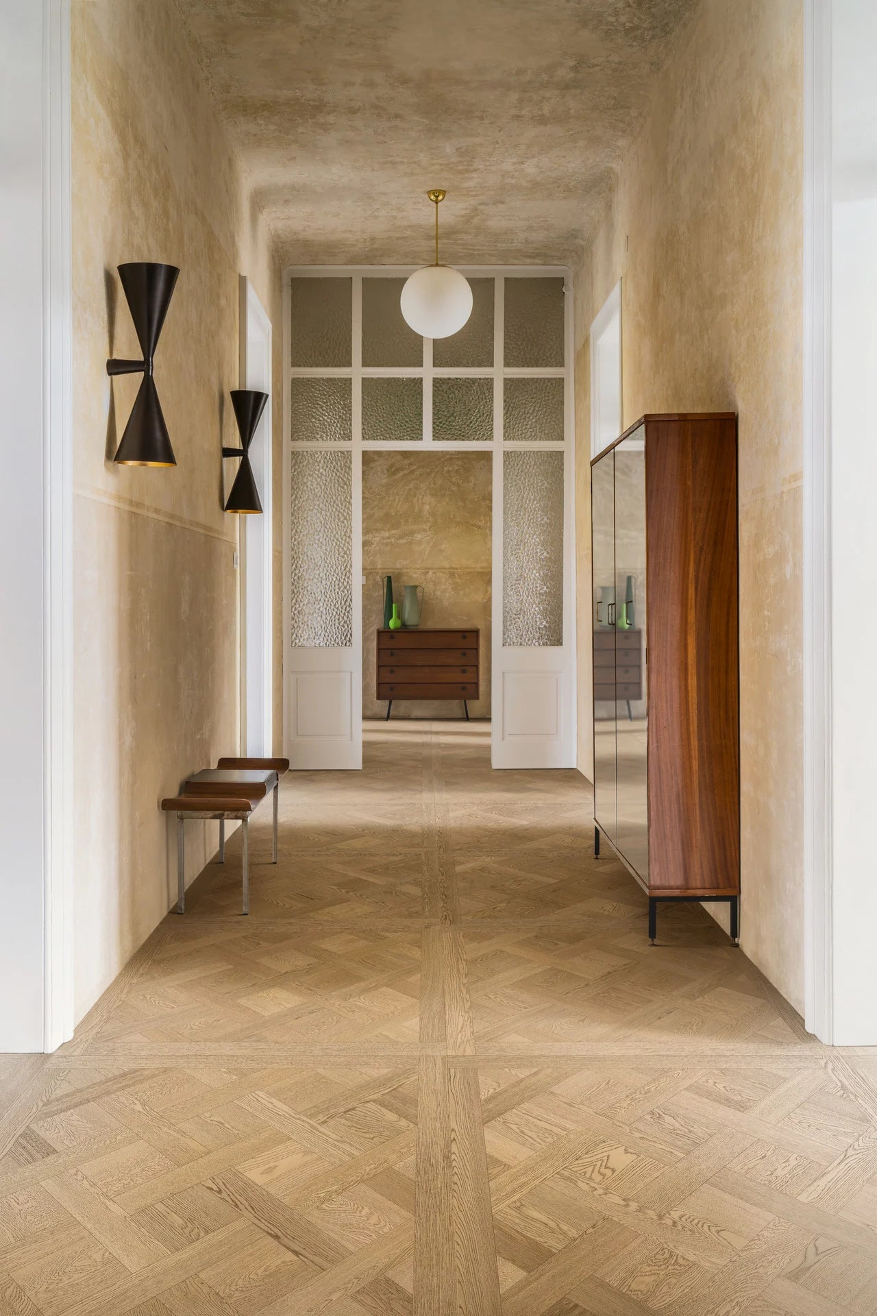 Marazzi Intrecci tegel 120x120cm - Versailles Nocciola