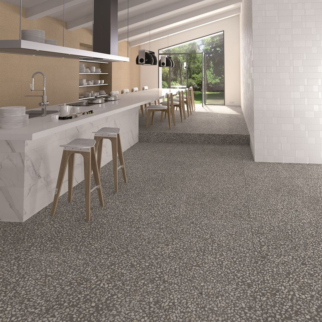 Vives Terrazzo Portofino Cemento 60x60 cm