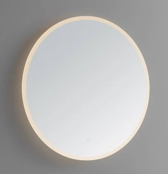 Ronde spiegel met LED verlichting, 3 kleur instelbaar & dimbaar 60x3 cm incl. spiegelverwarming