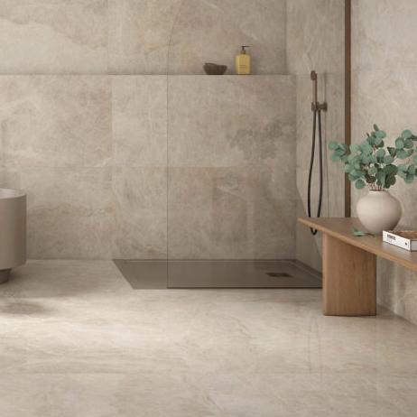 Geo Tiles Taj mahal 120x120 Beige Mat