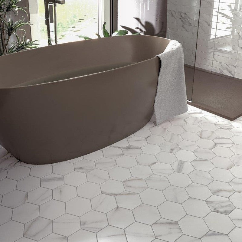 Wandtegel Heritage Marble Line Ducale Mat 15×17 cm (doosinhoud 0.57 m2)4