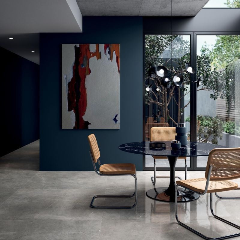 Vloertegel Flaviker SUPREME EVO Mat Grey Amani 120×120 cm (doosinhoud 2.88 m2)2