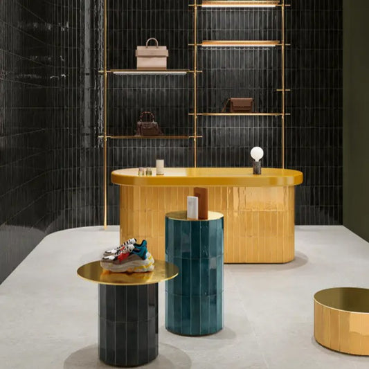 Wandtegel Novabell FUSION SENAPE 6×25 cm (doosinhoud 0.75 m2)2