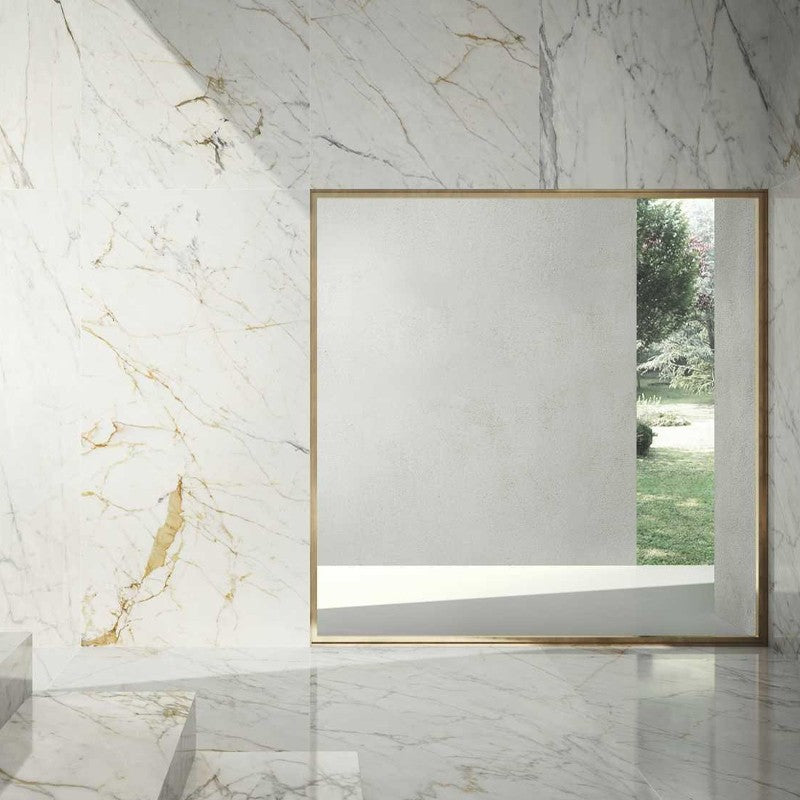 Vloertegel Marazzi GRANDEMARBLE GOLD GLANS 120×120 cm (doosinhoud 2.88 m2)2