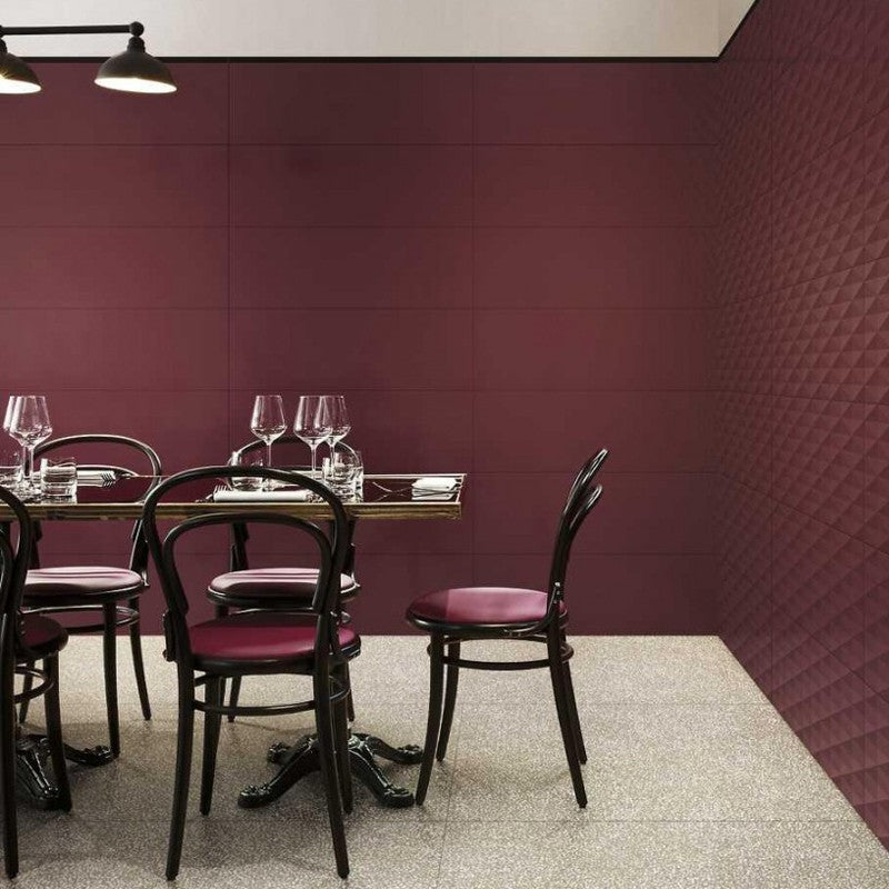 Wandtegel Marazzi ECLETTICA Purple 40×120 cm (doosinhoud 2.88 m2)2