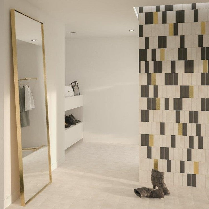 Wandtegel Wow Pottery Gold 5×15 cm (doosinhoud 0.71 m2)3