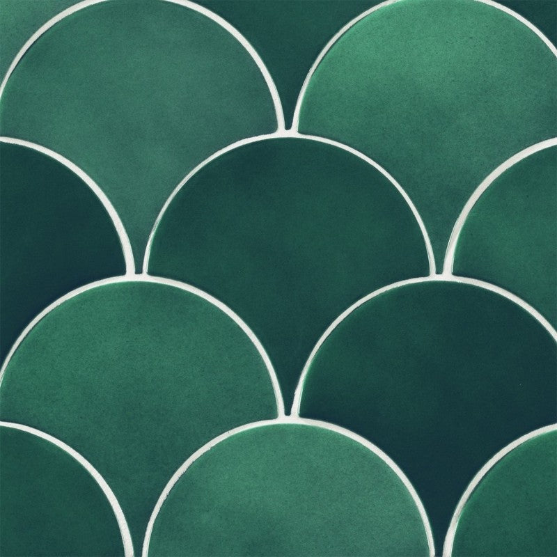 Wandtegel Natucer Squama Olive 6.2×12.7 cm (doosinhoud 0.38 m2)2