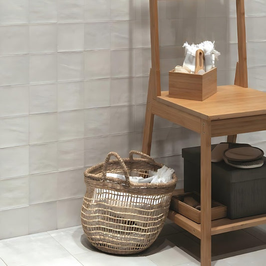 HERITAGE ZELLIGE CLASSIQUE WHITE Wandtegel 10×10 cm (doosinhoud 0.80 m2)2