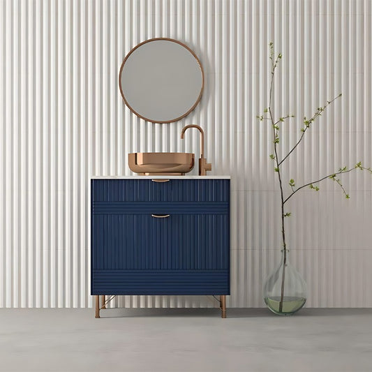 WOW STRIPES GREY Wandtegel 7,5×30 cm (doosinhoud 0.289 m2)2