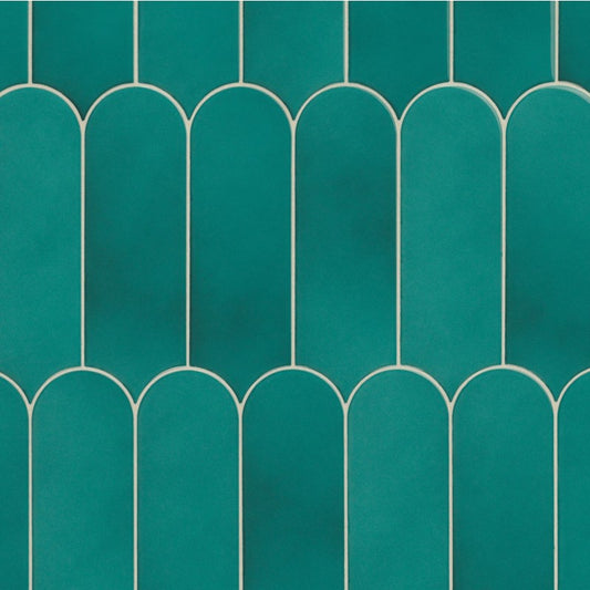 Wandtegel Natucer FAN Turchese 7.2×19.5 cm (doosinhoud 0.48 m2)2