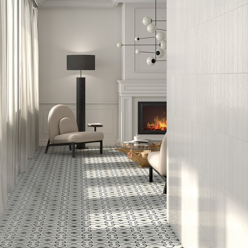 Wandtegel Vives JAVEA Blanco Brillo 8×31.5 cm (doosinhoud 0.63 m2)3