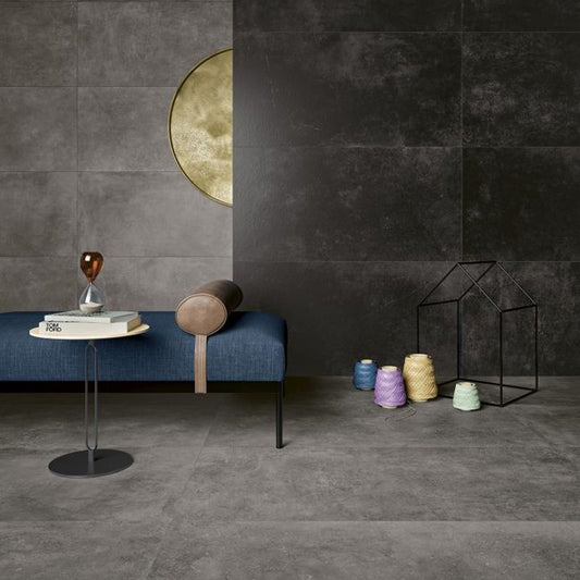 Vloertegel Pastorelli FREESPACE BLACK 60×120 cm (doosinhoud 0.72 m2)2