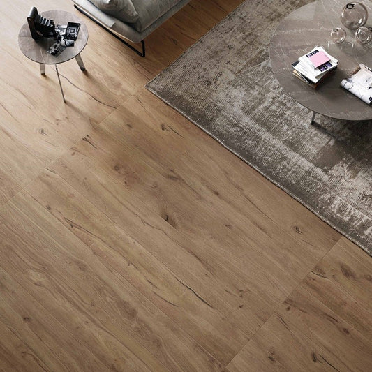 Vloertegel Flaviker COZY BROWN 26×200 cm (doosinhoud 2.6 m2)2