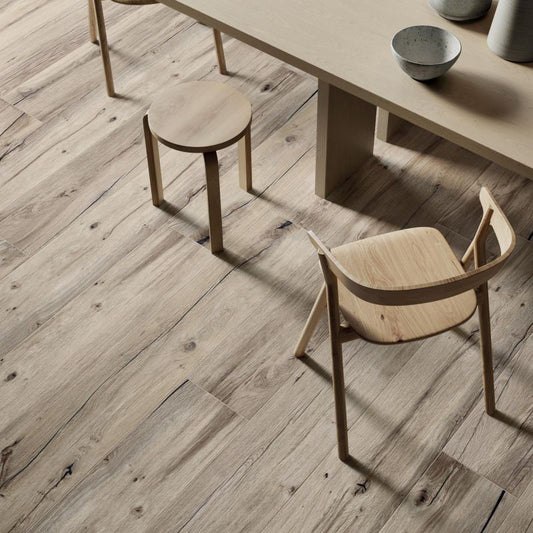 Vloertegel Flaviker NORDIK WOOD BEIGE 26×200 cm (doosinhoud 2.6 m2)2