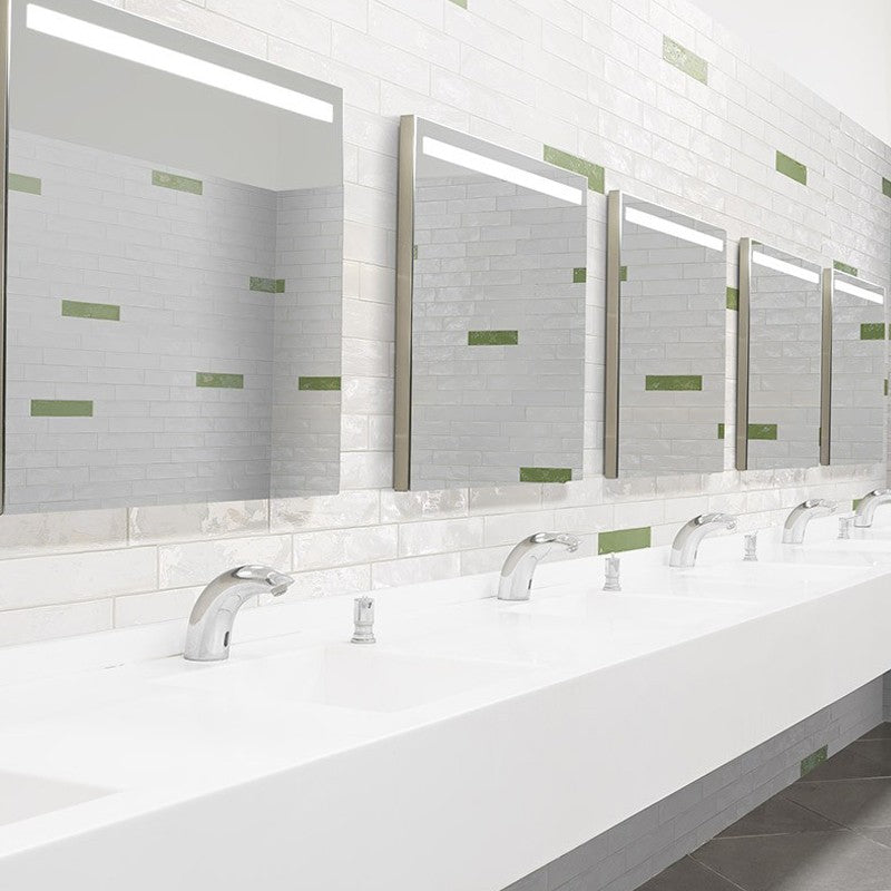 Wandtegel Sottocer HARMONY Cotton Wit 7.5×30 cm (doosinhoud 0.5 m2)2