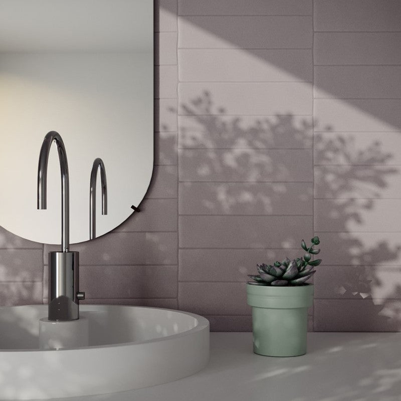 Wandtegel Revoir Paris PROVENCE Parme 6.2×25 cm (doosinhoud 0.32 m2)3