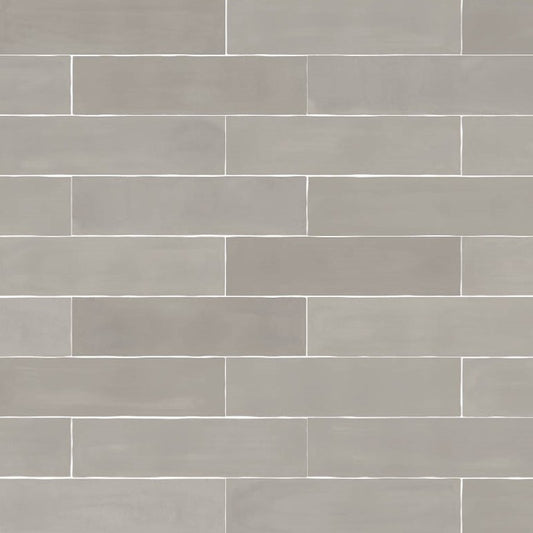 Wandtegel Vives JAVEA Taupe Brillo 8×31.5 cm (doosinhoud 0.63 m2)2