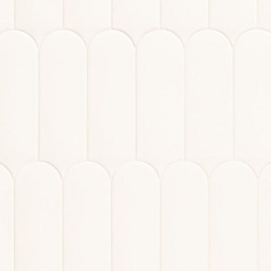 Wandtegel Natucer FAN White 7.2×19.5 cm (doosinhoud 0.48 m2)2