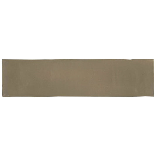 Wandtegel Revoir Paris PROVENCE Taupe Uni 6.2×25 cm (doosinhoud 0.32 m2)1
