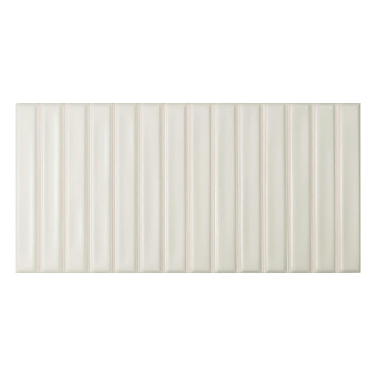 WOW SWEET BARS WHITE MAT Wandtegel 12,5×25 cm (doosinhoud 0.438 m2)1