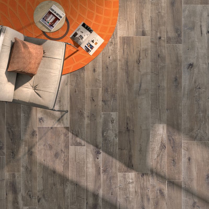 Vloertegel Flaviker DAKOTA TORTORA 20×170 cm (doosinhoud 1.36 m2)2