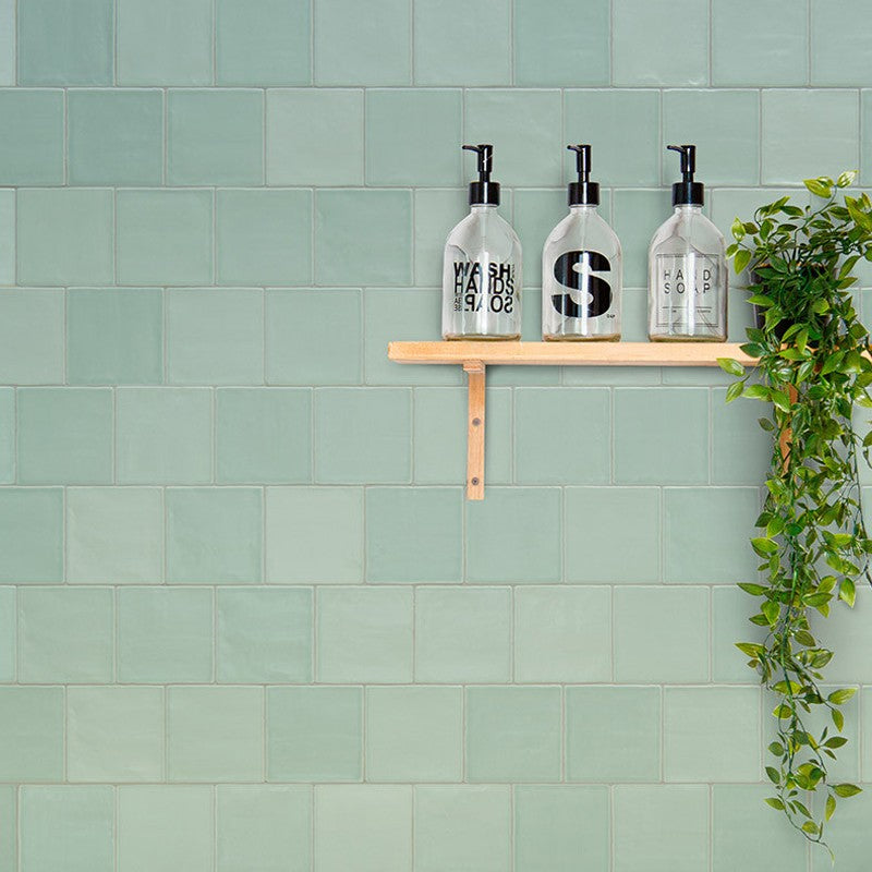 Wandtegel Sottocer SENSE Cactus Groen 13×13 cm (doosinhoud 0.5m2)2