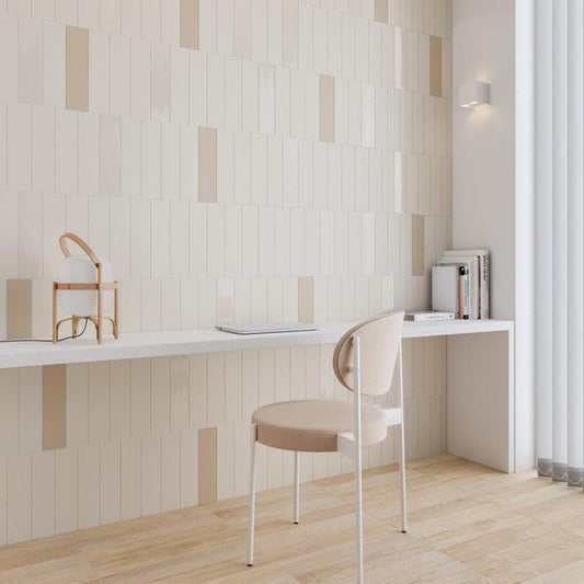 Wandtegel Wow GRACE White Mat 7.5×30 cm (doosinhoud 0.488 m2)2