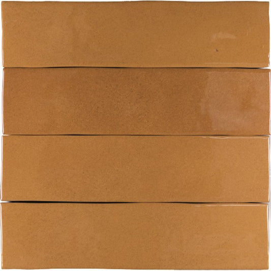 Wandtegel Marrakech ZELIJ Miel 5×20 cm (doosinhoud 0.46 m2)2