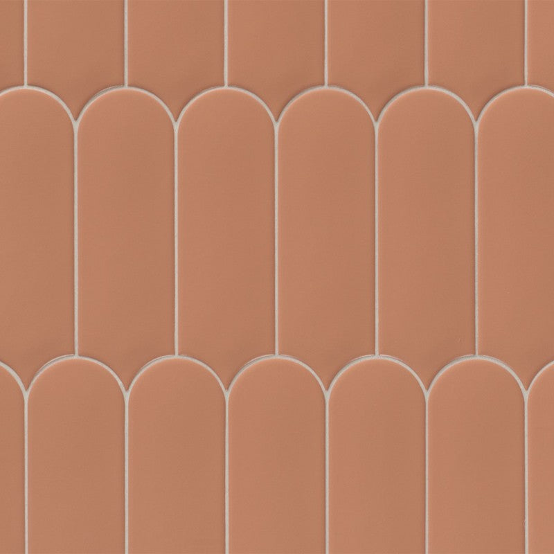 Wandtegel Natucer FAN Clay Mat 7.2×19.5 cm (doosinhoud 0.48 m2)2