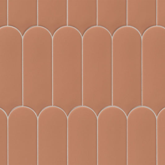 Wandtegel Natucer FAN Clay Mat 7.2×19.5 cm (doosinhoud 0.48 m2)2