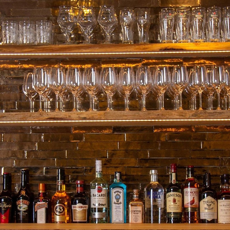 Wandtegel Heritage Goldfinger Gold 6.5×26.6 cm (doosinhoud 1 m2)3